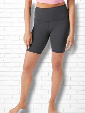 Lululemon Align High Rise Short 8" In Graphite Grey Size 6